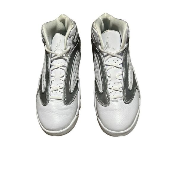 Nike Air Jordan OG White Metallic Silver Women's Size 7.5 - Picture 2 of 7